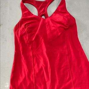 Carnation Red Tank Top Lululemon